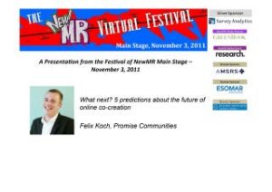 What next? 5 predictions about the future of online co-creation