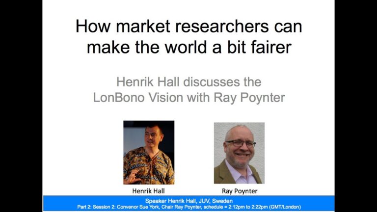 How market researchers can make the world a bit fairer
