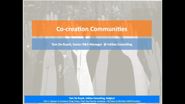 Co-creation through conversation