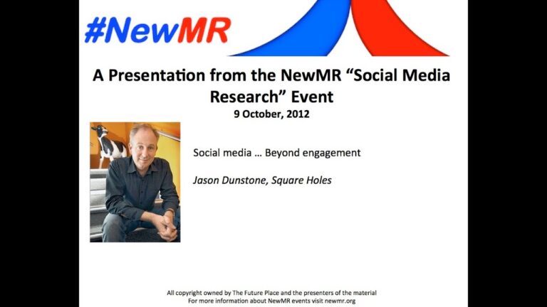 Social media … Beyond engagement