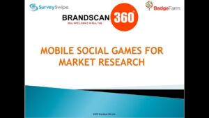 Mobile Social Games for Market Research