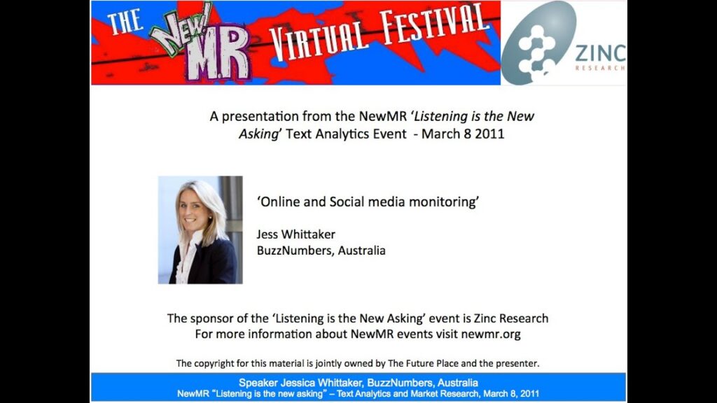 Online and Social Media Monitoring