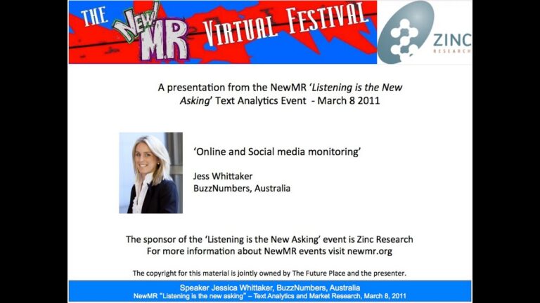 Online and Social Media Monitoring