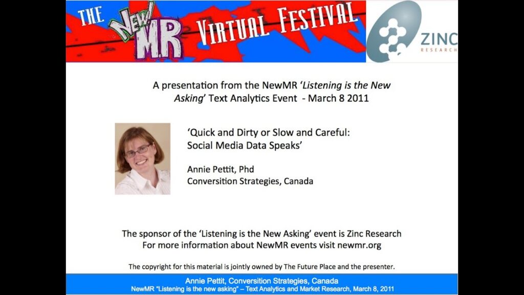 Quick and Dirty or Slow and Careful: Social Media Data Speaks