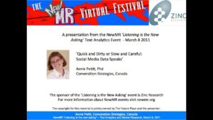 Quick and Dirty or Slow and Careful: Social Media Data Speaks
