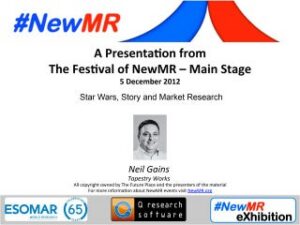 Star Wars, Story and Market Research