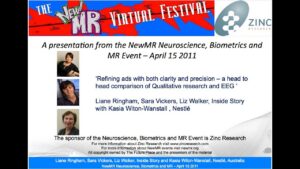 Refining ads with both precision and clarity -a head to head comparison of qualitative research and EEG