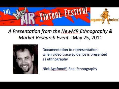 Documentation to Representation – When video trace evidence is presented as ethnography
