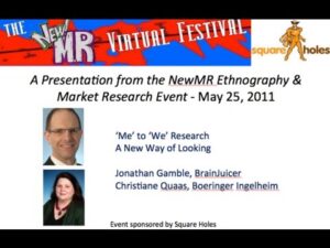 “Me” to “We” Research: A New Way of Looking