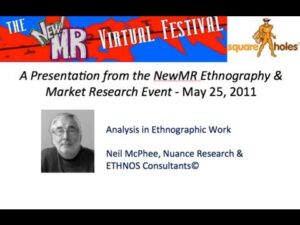 Analysis in Ethnographic work