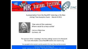 One Voice of the Customer: Where Social and Surveys Collide