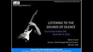 Listening to the Sounds of Silence