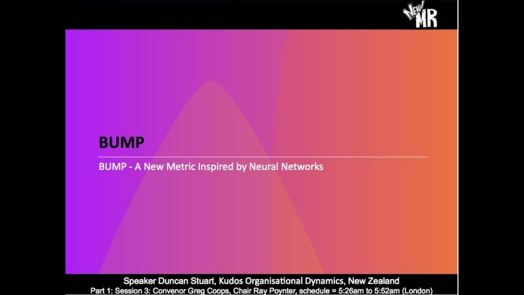 BUMP – A New Metric Inspired by Neural Networks