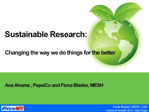 Sustainable Research: Changing the way we do things for the better