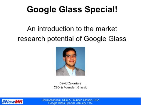 Google Glass Special Presentation and Questions