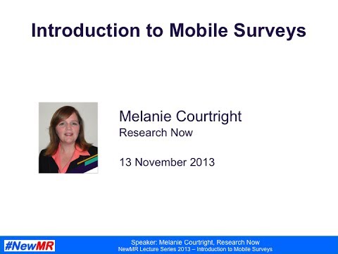 Introduction to Mobile Surveys