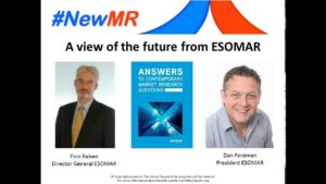 A view of the future from ESOMAR