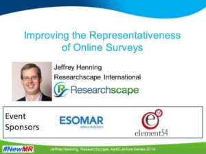 Improving the Representativeness of Online Surveys