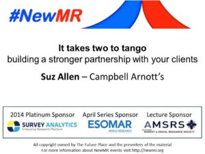 It takes two to tango: building a stronger partnership with your clients