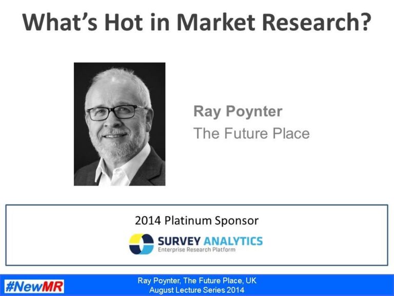 What’s hot in market research?