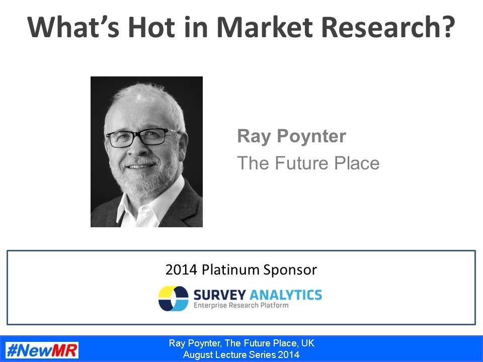 What’s hot in market research?