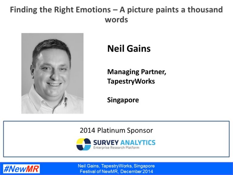 Finding the Right Emotions: A picture paints a thousand words