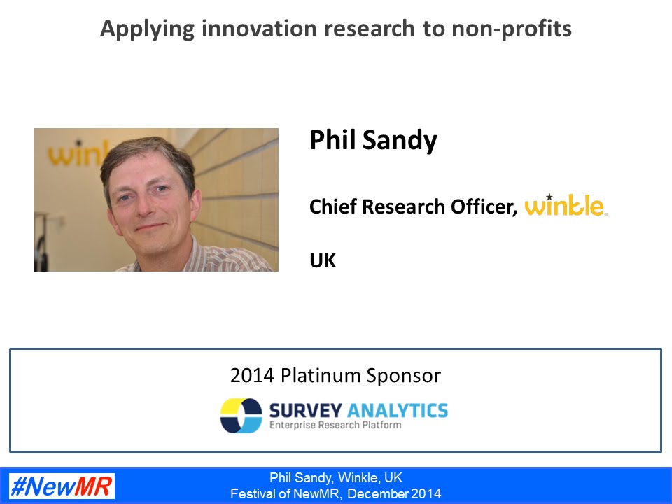Applying innovation research to non-profits