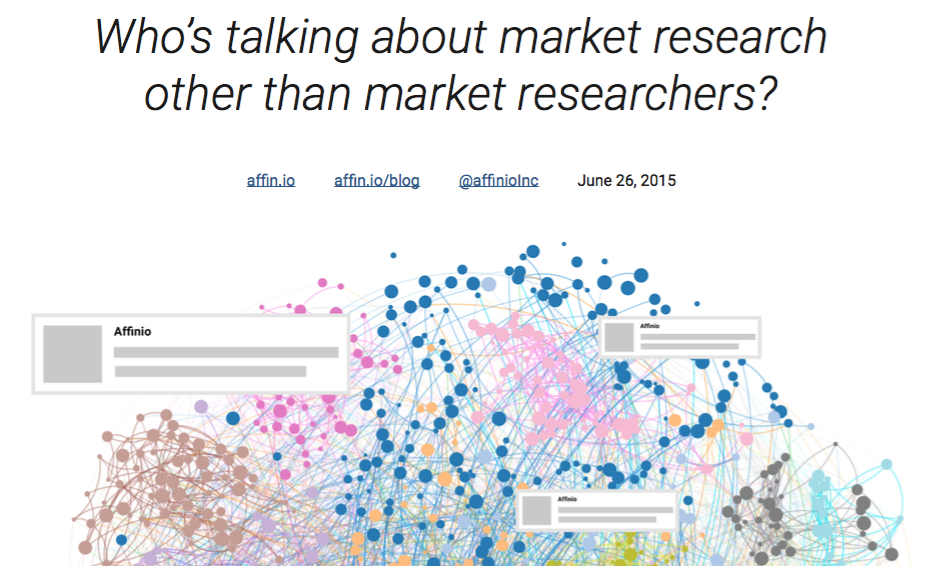 Who else is talking about market research?