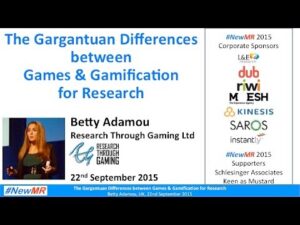 The Gargantuan Differences Between Games & Gamification For Online Research