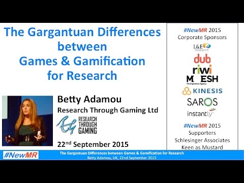 The Gargantuan Differences Between Games & Gamification For Online Research