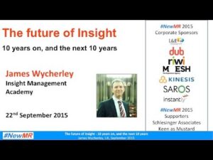 The Future of Insight – 10 years on and the next 10 years