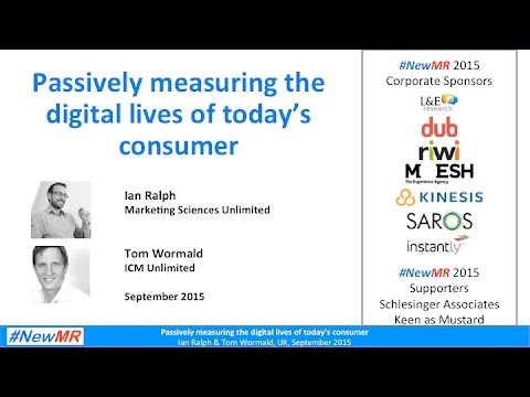 Passively measuring the digital lives of today’s consumer