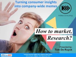 Turning consumer insights into company-wide memes