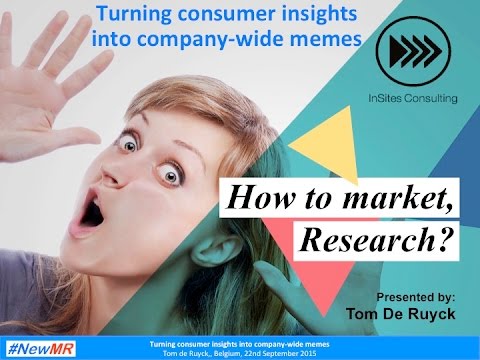 Turning consumer insights into company-wide memes