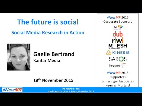 The Future is Social – Social Media Research in Action