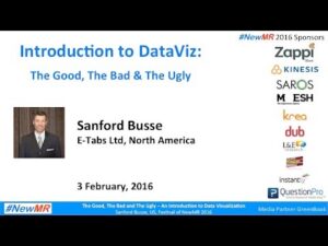 The Good, The Bad and The Ugly – An Introduction to Data Visualization