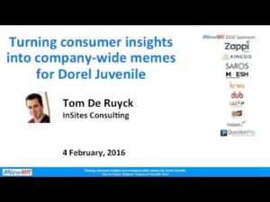 Turning consumer insights into company-wide memes for Dorel Juvenile