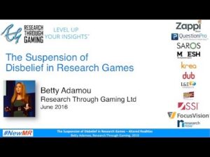 Altered Reality – The Suspension of Disbelief in Research Games