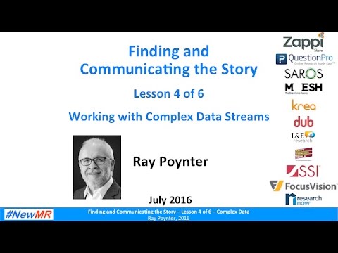 Find and Communicate the Story – Lesson 4 – Complex Data