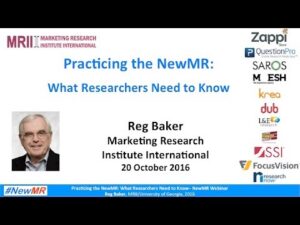Practicing The NewMR: What Researchers Need To Know