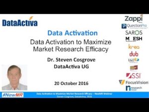 Data Activation to Maximize Market Research Efficacy