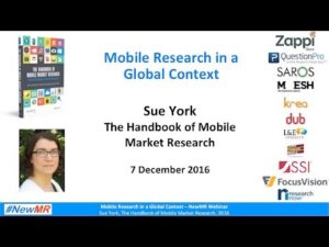 Mobile Research in a Global Context
