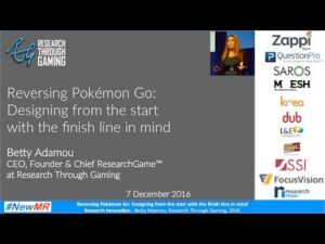Reversing Pokémon Go: Designing from the start with the finish line in mind