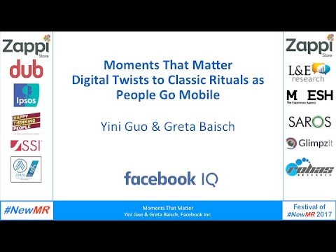 Moments That Matter: Digital Twists to Classic Rituals as People Go Mobile