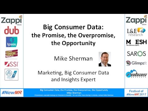 Big Consumer Data: the Promise, the Overpromise, the Opportunity