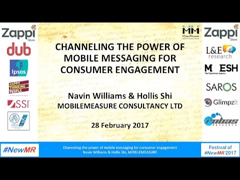 Channeling the power of mobile messaging for consumer engagement