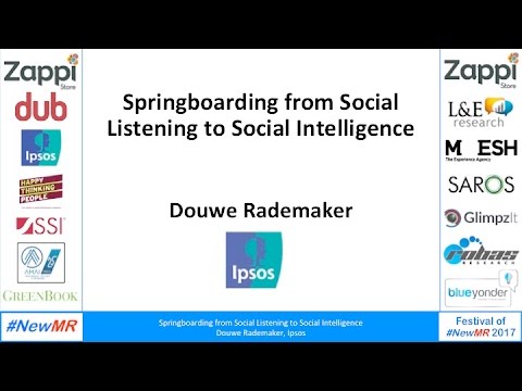 Springboarding from Social Listening to Social Intelligence