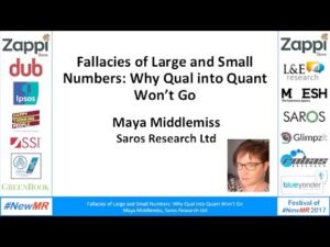 Fallacies of small and large numbers: why quant into qual won’t go
