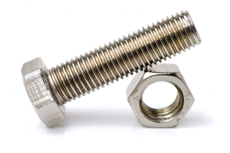 A nut and bolt representing the significance of standards