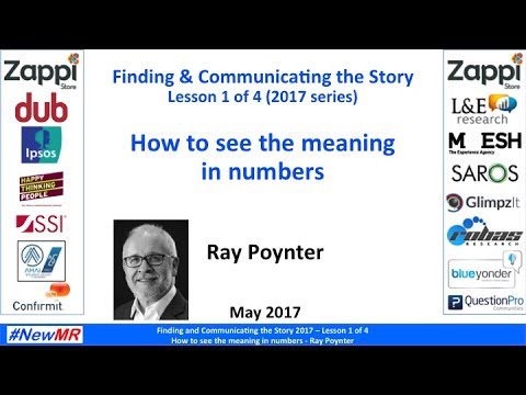 How to see the meaning in numbers